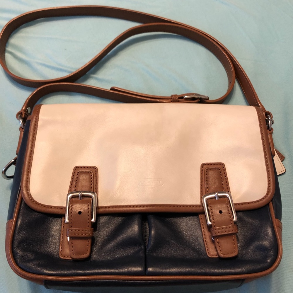 Coach colorblock purse bag f23383